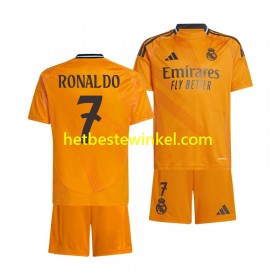 Real Madrid Cristiano Ronaldo 7 Voetbalshirts Kind Uit 2024-25